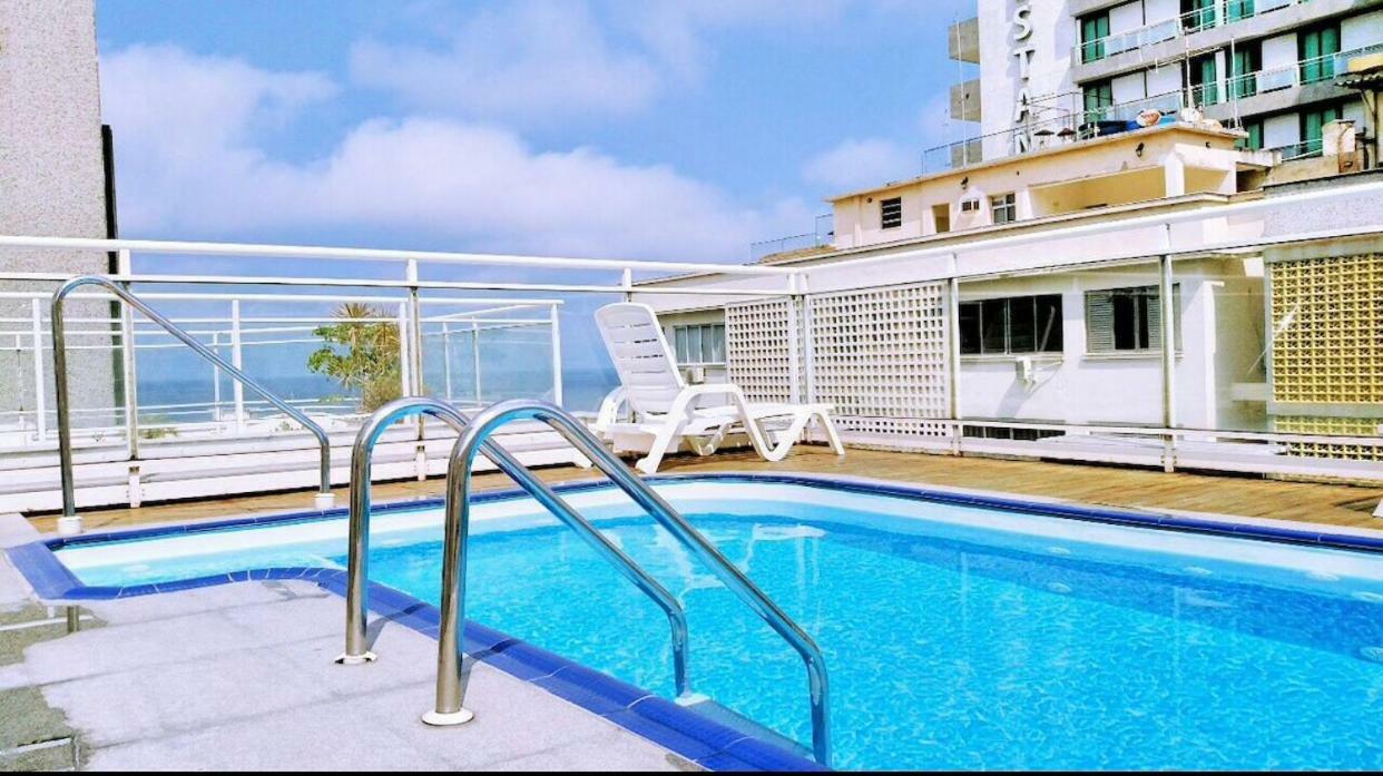 Residencial Com Servicos 45 Metros Decorado Com Sala, Suite E Cozinha Na Quadra Da Praia De Copacabana Rio de Janeiro Exterior photo